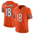 Caleb Williams Chicago Bears Jersey - Orange